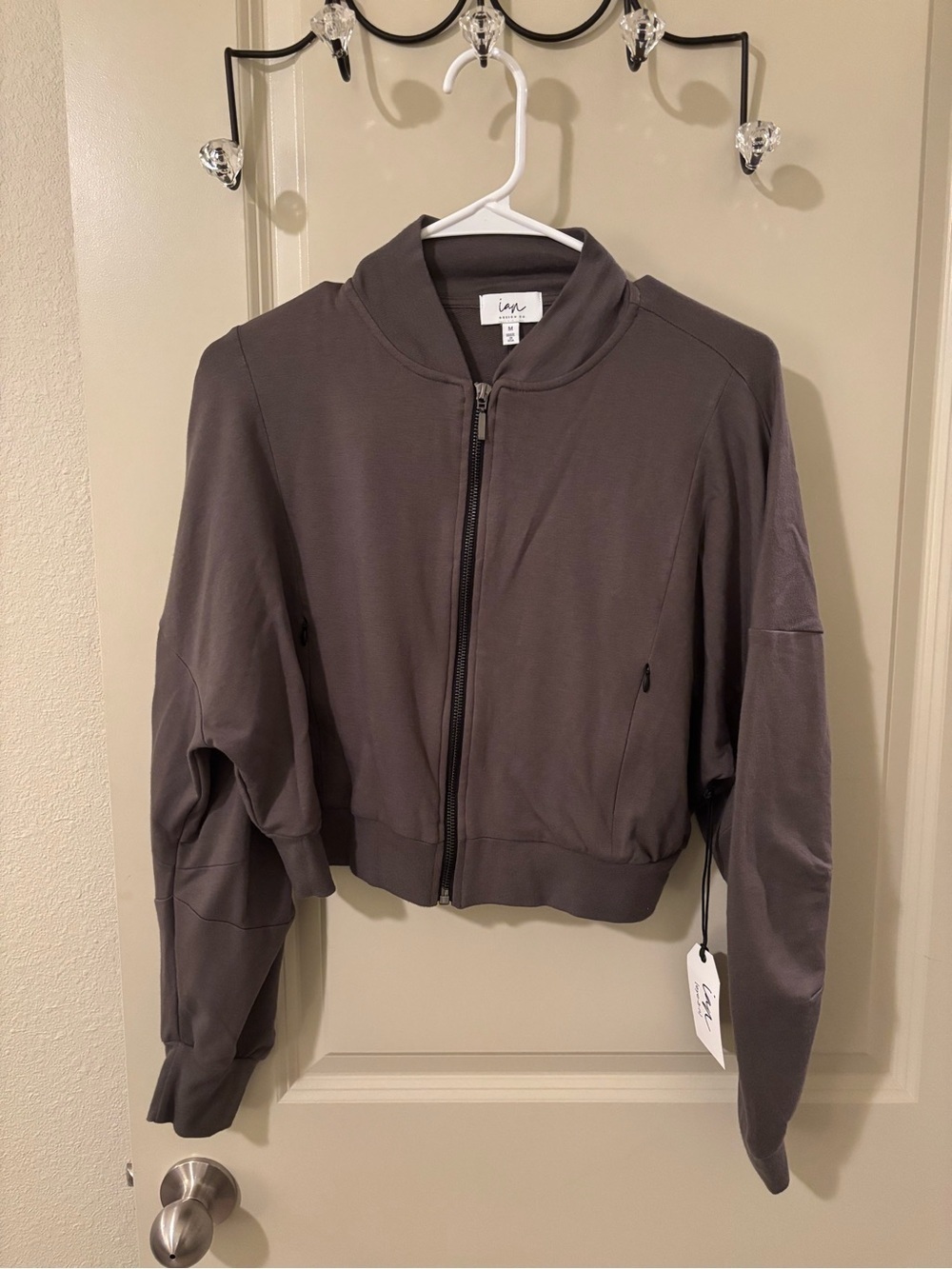 Ian Design Co. Everywhere Crop Jacket Medium NWT, Made in USA - Picture 4 of 10
